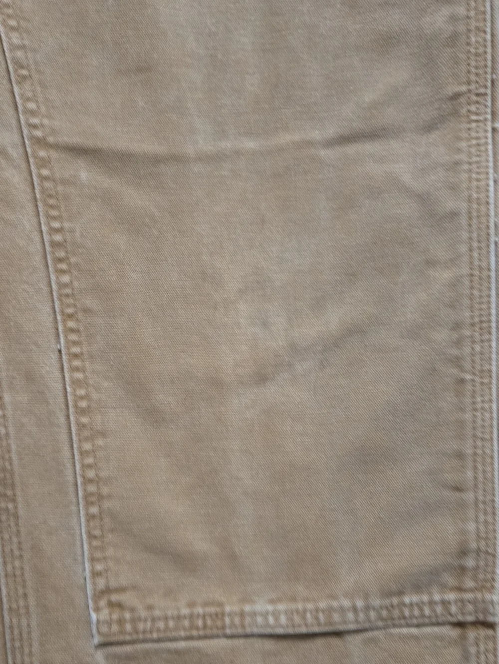 Carhartt B136 Brown Double Knee Duck Work Pants 36x32 Carpenter Dungaree